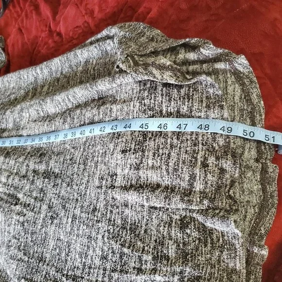 Jockey Lightweight Long Sleeve Hoodie Lounge Dress Gown with Kangaroo Pocket - Picture 4 of 6